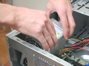 Removing PC Power Supply